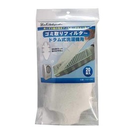Shin Kitakyushu Industry F201-40W Trash Removal Filter for Drum Loads Washing Machines 20 Sheets x 2 Packs