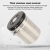 Airtight Stainless Steel Coffee Bean Container Coffee Canister Kitchen Food