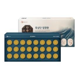 CJ Hanppuri Black Samdan Agarwood Pills (3.75g24 pills) (N4) / CJ 한뿌리 흑삼단 침향환(3.75g24환) (N4)