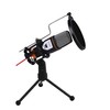 WOXTER Mic Studio Black - Micrófono condensador profesional para ordenado