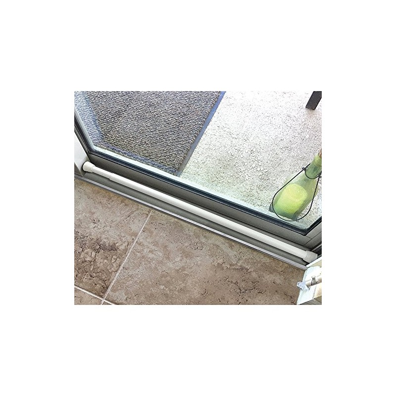 Sliding Door Steel Security Bar Prevents Forced Entry & Unlocks