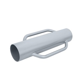 37 LB Fence Post Driver with Handle,Manual T Post Driver Metal Post Hammer for U Fence Post Wooden Post (Sliver)