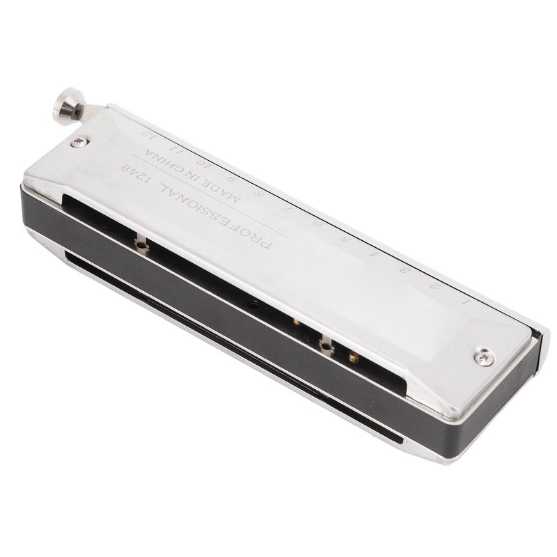 Chromatic Harmonica Metal 12 Holes 48 Tones Mouth Organ Harmonicas