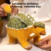 Soft Dinosaur Toy Realistic Stress Reduction Stuffed Dinosaur Doll for