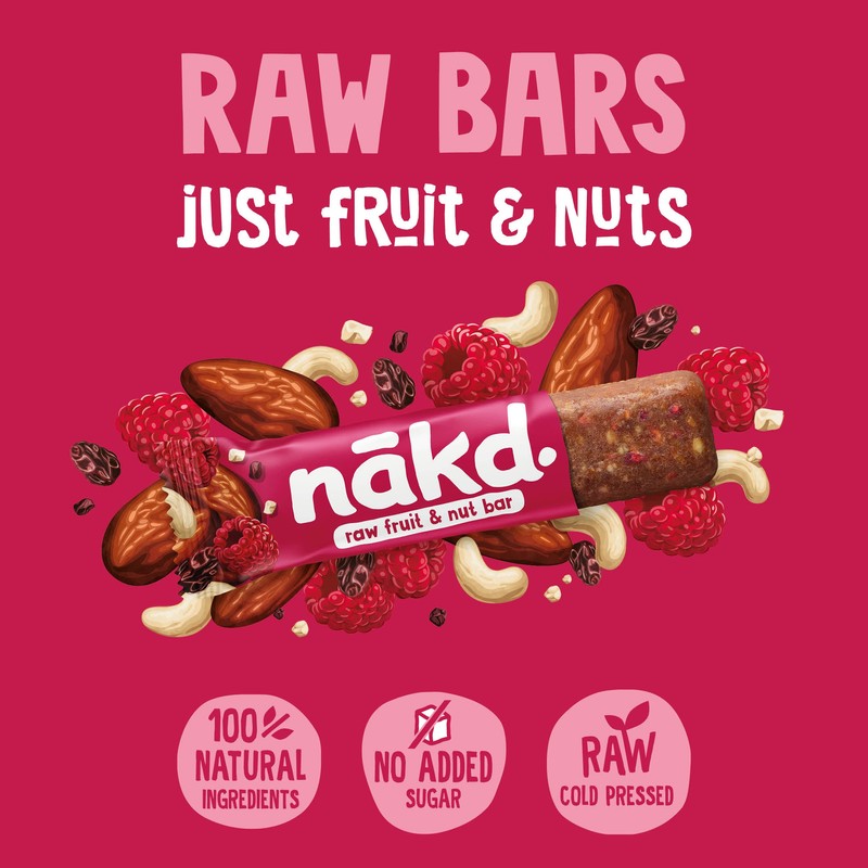 nkd. Nakd - Berry Delight Bar - 35g (Case of