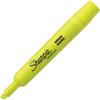 Sharpie Highlighter Smear Guard, Accent Tank, Yellow, 12-Count