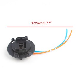 Xotic Tech Pair Light Bulb Wire H7 Halogen Connector Base Plug Holder Socket Adapter Wiring Harness Compatible with Hyundai Tucson 2016-2021 or Kia Sedona 2015-2020 & Forte/Forte5 2017-2018(TK-306)