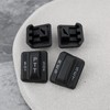 YINETTECH 10pcs Motorcycle Switch Cover Caps 71804-03 Compatible with Har-ley