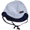 Sterntaler Baby Boys' Sun Hat with Visor and Neck Protection