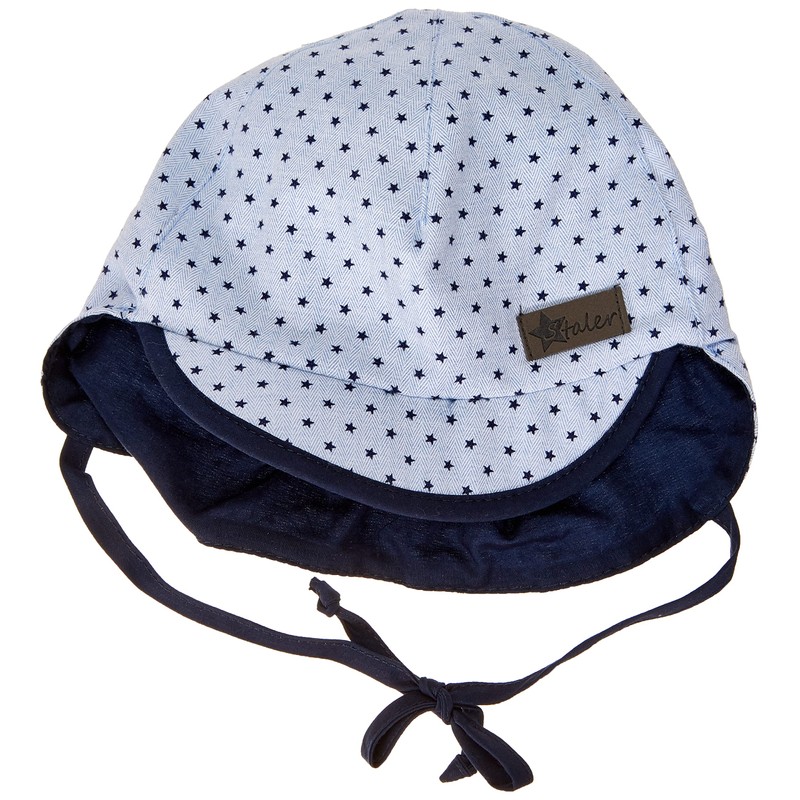 Sterntaler Baby Boys' Sun Hat with Visor and Neck Protection
