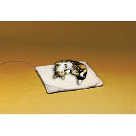 API® Heated Pet Bed | Self-Warming Bed for Dogs or Cats | Machine Washable Electric Pet Mat with Anti-Chew Cord | Made in USA (Small, 1, Count)