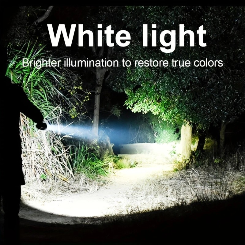 Packetman 300000lm Professional LED Diving Flashlight Underwater Scuba Torch Dive