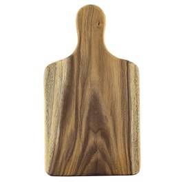 Tablecraft Acacia Wood Bread Board, 13.625 x 7.75"