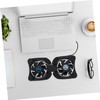 Gatuida Portable Foldable Laptop Cooler with Fans USB Cooling Pad
