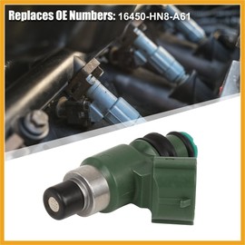 Partuto 16450-HN8-A61 Car Flow Matched Fuel Injector Nozzle for Honda CRF450R 2009-2010 Replacement