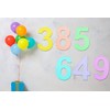 17 inch large wooden numbers, wood number, blank wooden number,