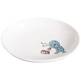 「 ぼのぼの 」 シンプル カレー&パスタ皿 23.5cm 白 809109
