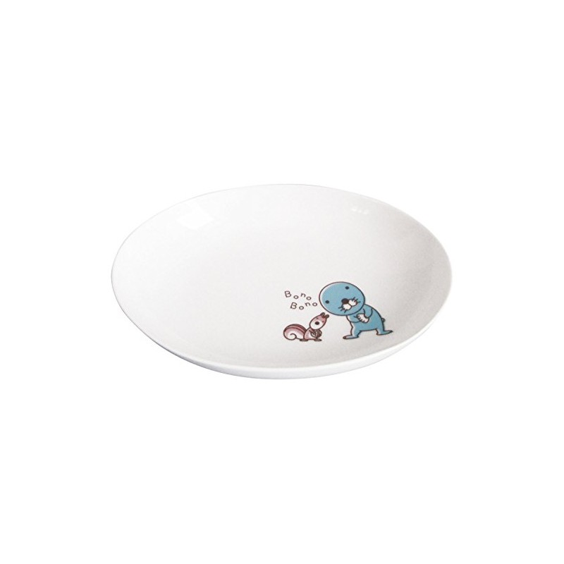 「 ぼのぼの 」 シンプル カレー&パスタ皿 23.5cm 白 809109