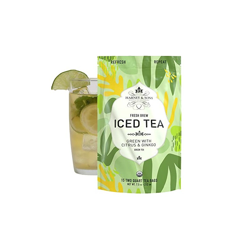Harney & Sons Organic Green with Citrus & Gingko Fresh