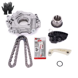 MPLUS Engine Timing Chain Kit & Oil Pump fits For Chrysler 2009-2022 300 5.7L, 2009 Aspen 5.7L, For Dodge 2009-2019 Challenger Charger 5.7L, For Ram 2011-2019 1500 5.7L, 2011-2018 2500 3500