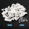 PATIKIL 4.5mm Lamp Shade Clips for Ceiling Flush Mount, 15