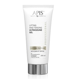 Apis Lifting Peptide Ultrasonic Gel - 200 ml - with SNAP-8 Peptide, Coenzyme Q10, Hyaluronic Acid and Betaine Firming Gel for Lifting Treatments