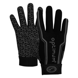 Optimum Waterproof Thermal Liner Velocity Gloves | Cushioned, Breathable, Warm Padded | Enhanced Grip for Rugby, Football, Cycling | Multi Color Senior & Junior Sizes