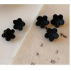 20 pcs Black Heart Small Hair Clips - Exquisite Cute