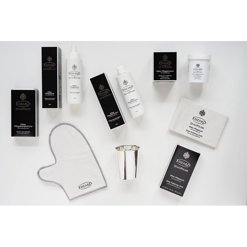 EDZARD QualiPolish® Silver Care Emulsion with Tarnish Protection, Contents 250
