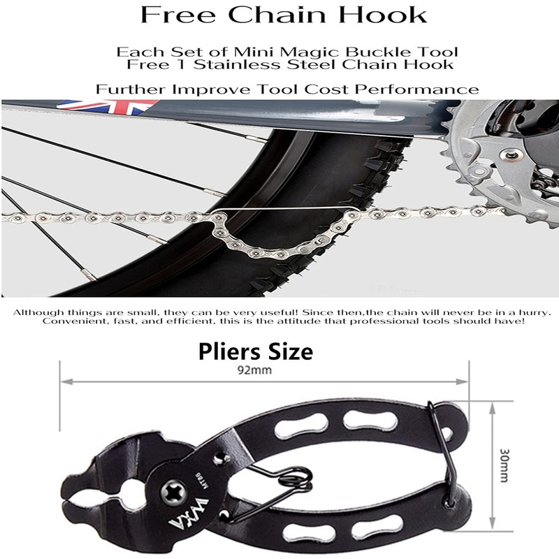 YBEKI Bicycle Chain 11-Speed Colour Bicycle Chain 1/2 x 11/128