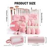 40 Piezas Set Brochas Maquillaje Profesional con Estuche | con