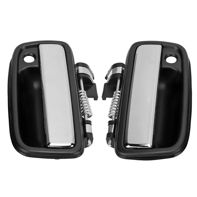 2pcs Car Exterior Door Handle Left Right 6921035030 Electroplating Replacement