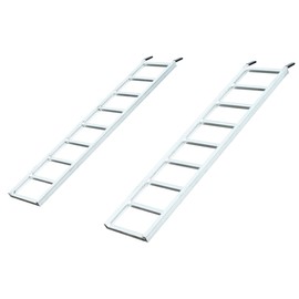 Yutrax 70-inch Aluminum Utility Truck, UTV/ATV Loading Ramps - Pair, 1500lb Capacity