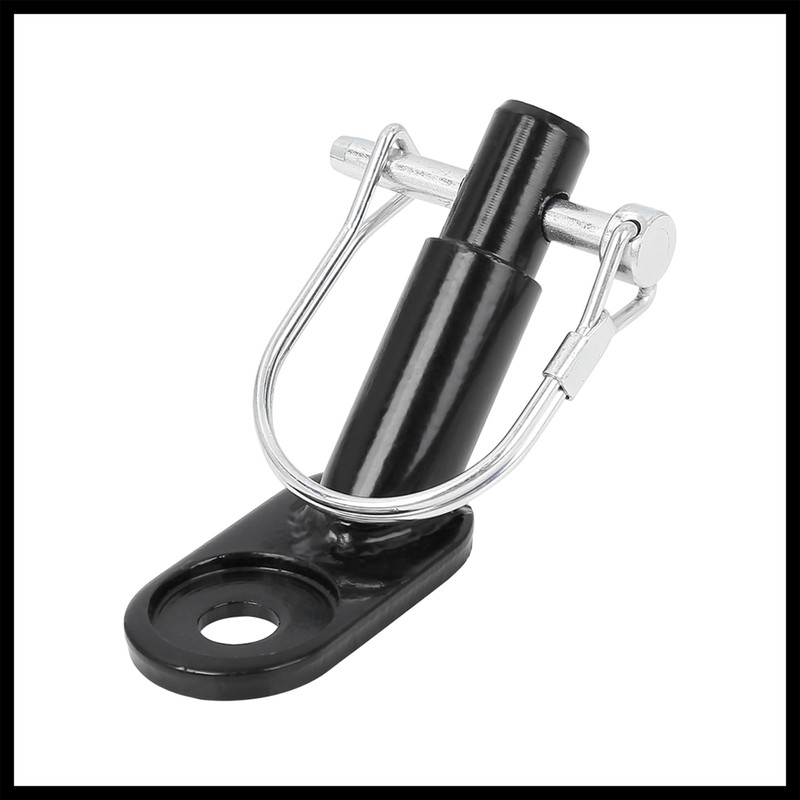Hihaha 2pcs Bike Trailer Hitch Connector Trailer Hitch Adapter Metal