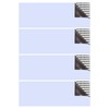 sourcing map 4Pcs Rectangle Magnetic Vent Covers, 12"x5.5" Floor Air