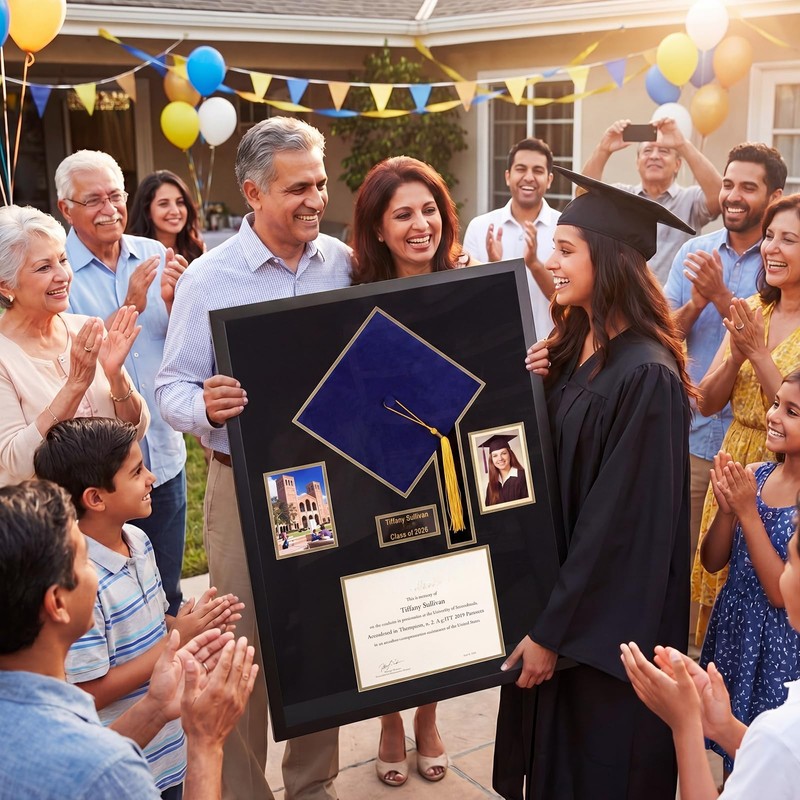 Weysat Extra Large Graduation Shadow Box 31 x 23 Inch