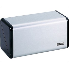 Teramoto OT5682000 Stainless Paper Towel Holder, Black, W 10.4 x D 5.3 x H 5.3 inches (26.4 x 13.5 x 13.5 cm)