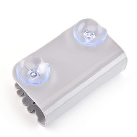 Kitchen Sponge Holder with Suction Cup, Plastic Hanging Sink Caddy for Sponges and Soap Holder Storage Organiser, Sponge Holder Sink