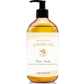 CONYCONY Golden Jojoba Oil (10.1 fl oz (300 ml) [Moisturizes and Shines with Natural Powers for Skin and Hair] 100% Naturally Derived Ingredients, No Additives, Massage Oil, Botanical Hair Body, Body