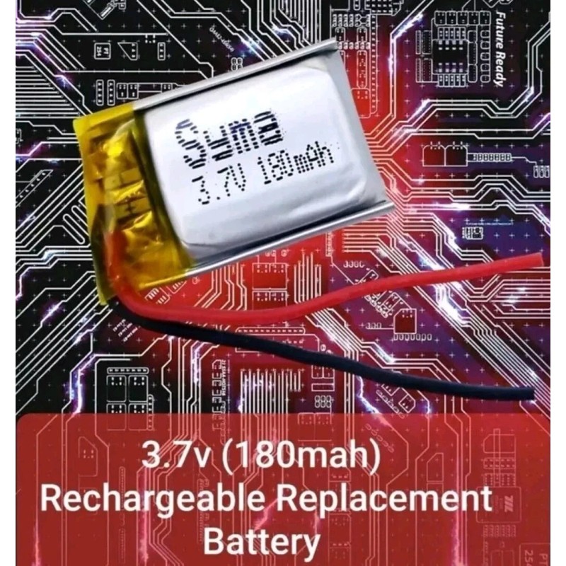 For Syma Helicopter Lipo Battery 3.7V180mAh Skytech M3 S977Syma S105