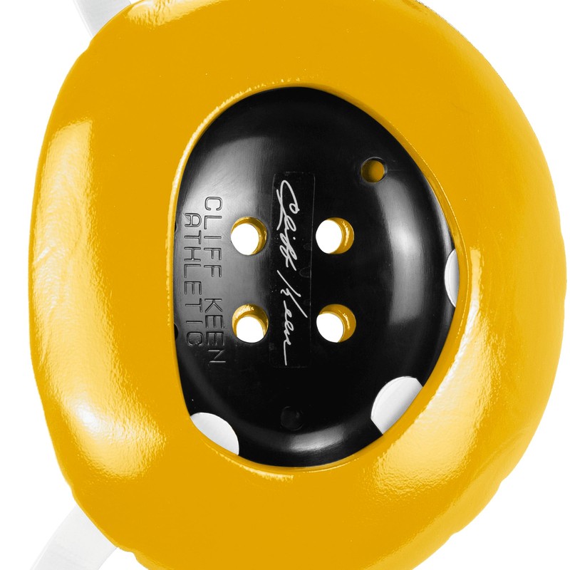 Cliff Keen Signature Headgear (Light Gold/White)