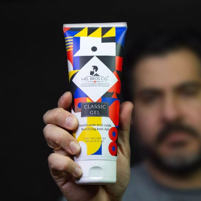 Mel Bros Co - Gel Clásico Fortificante Anticaída 180 Ml