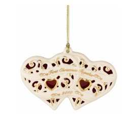 2010 Together for Christmas Heart Ornament by Lenox