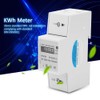 KWh Meter, Digital 1-Phase 2-Wire 2P DIN Rail 220V Electricity
