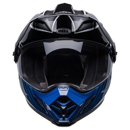 BELL MX-9 Adventure MIPS Dirt Helmet (Dalton Gloss Black/Blue - Large)