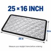 2 Pack 25 x 16 Inch RV Skylight Sunshade Covers,