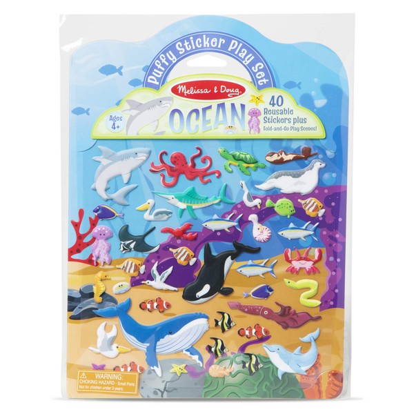 Puffy Sticker Play Set- Ocean