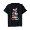 Postal Worker Tools Bunny Eggs Shape Easter Hunting Eggs T-Shirt