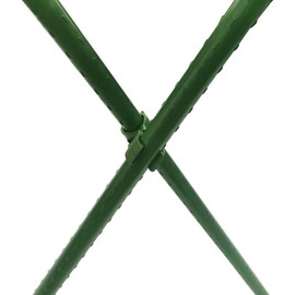 100X Plant Trellis Cane Connector, Climbing Rattan Stent Accessories Plant Connector Stake Clip for Garden Orchard Tomato Cage 11mm (7/16 inch)