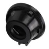 Fuel Filler Cap Matte Black 68250120AA Gas Door Cap Replacement
